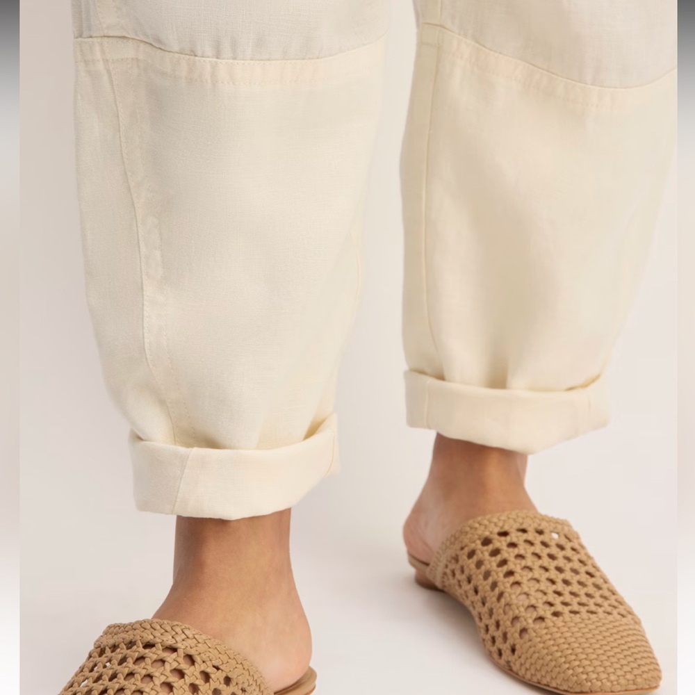 Everlane Pull-on Linen Pants(10) - Picture 6 of 10